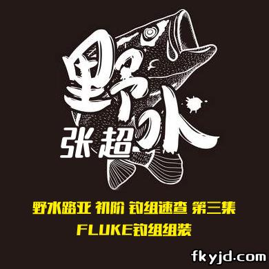 野水路亚 初阶 钓组速查 第三集 FLUKE钓组组装